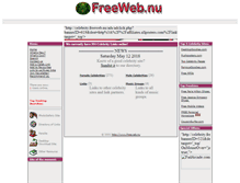 Tablet Screenshot of celebrity.freeweb.nu